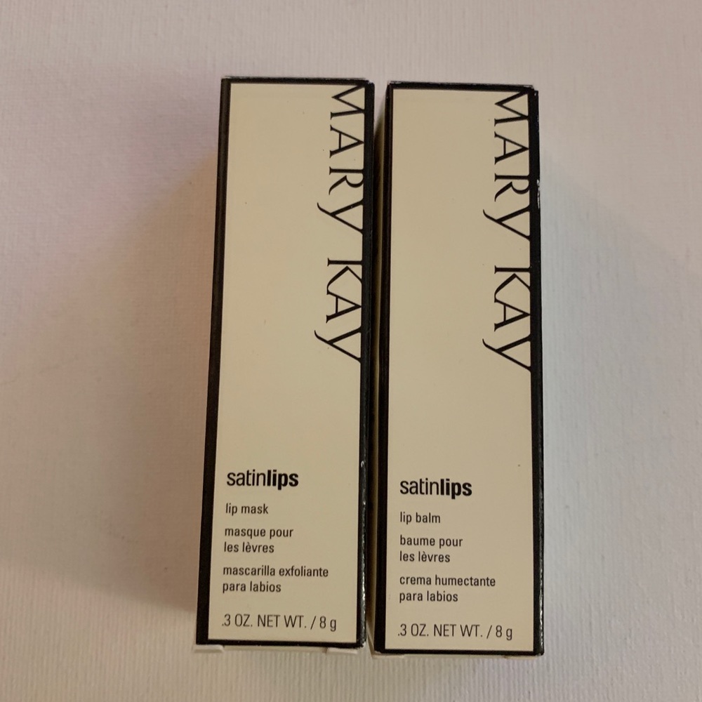 MARY KAY SatinLips SET- lip scrub and balm